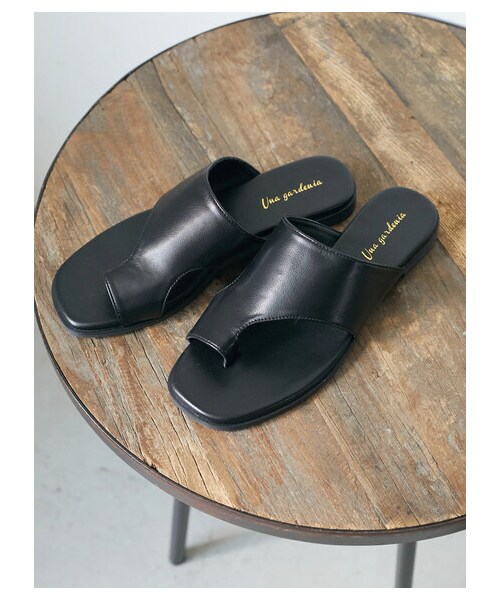 Green　Parks（グリーンパークス）の「・minia カバートングサンダル（シューズ・ブラック/その他・S/M/L/LL）」の13枚目の写真