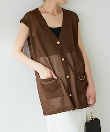 COLLAGE GALLARDAGALANTE | ヴィンテージライクジレ(ニット/セーター)