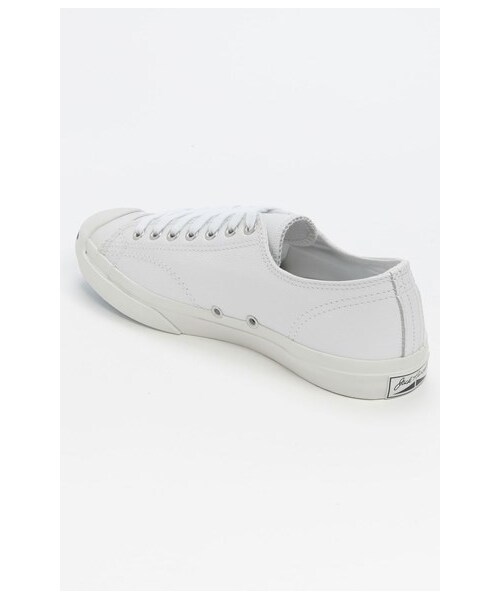 CONVERSE（コンバース）の「Converse 'Jack Purcell' Leather Sneaker (Men)（スニーカー・メンズ・White/ Navy・9.5 M/11.5 M/7.5 M/13 M/11 M/12 M/8 M/8.5 M/10.5 M/9 M/7 M/10 M）」の4枚目の写真