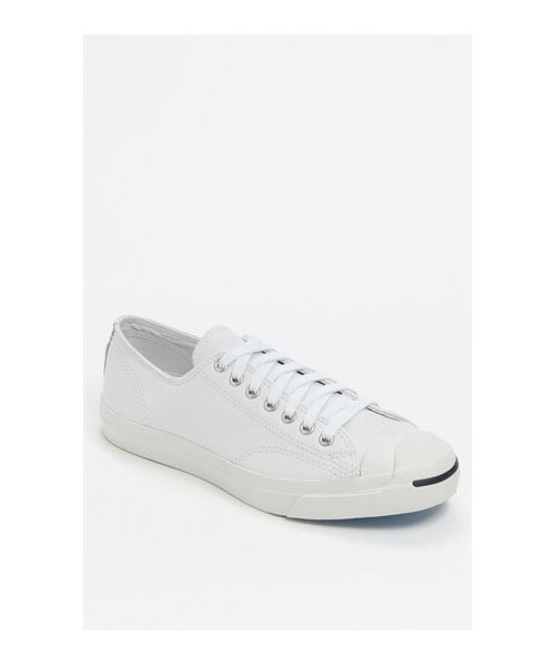 CONVERSE（コンバース）の「Converse 'Jack Purcell' Leather Sneaker (Men)（スニーカー・メンズ・White/ Navy・9.5 M/11.5 M/7.5 M/13 M/11 M/12 M/8 M/8.5 M/10.5 M/9 M/7 M/10 M）」の5枚目の写真