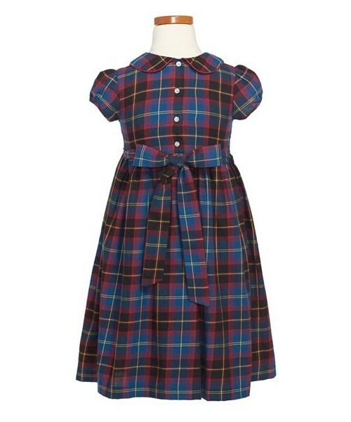 LAURA ASHLEY（ローラアシュレイ）の「Laura Ashley Plaid Party Dress (Toddler Girls