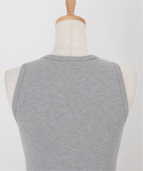 ミューズ デ ドゥーズィエムクラス MUSE de Deuxieme Classe loosey クルーネック タンクトップ グレー MUSE de Deuxieme classe（ミューズデドゥーズィエムクラス）の