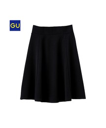 GU | （GU）バックギャザーフレアスカート(スカート)