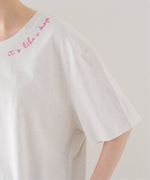 FEDORAMI フェドラミ│シシュウTEE its like a drops JOURNAL STANDARD LUXE（ジャーナルスタンダード ラックス）の