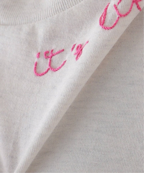 FEDORAMI フェドラミ│シシュウTEE its like a drops JOURNAL STANDARD LUXE（ジャーナルスタンダード ラックス）の
