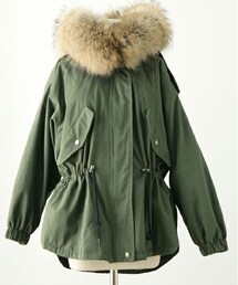 imvely | リアルラクーンファーショートジャケット(その他アウター)