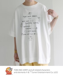 PUAL CE CIN | TOM and JERRY/トムとジェリーチュニックTシャツ(Tシャツ/カットソー)