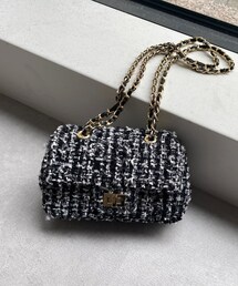 DouDou | ツイードチェーンポシェット(トートバッグ)