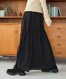 Kastane | 【2022AWアイテム】ナイロンシャーリングスカート(スカート)