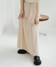 Kastane | 【2022AWアイテム】ナイロンシャーリングスカート(スカート)