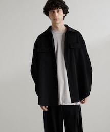 Lui's | ロマンスブルゾンディティールシャツ(シャツ/ブラウス)