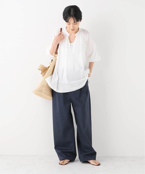 FRAMeWORK（フレームワーク）の「撥水チノクロスパンツ（パンツ・ベージュ/(027)/36/在庫あり/38/40）」の5枚目の写真