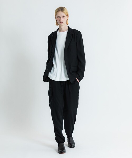 Yohji Yamamoto（ヨウジヤマモト）の「S-5BSJKT（その他アウター・メンズ・BLK・2/3）」の2枚目の写真
