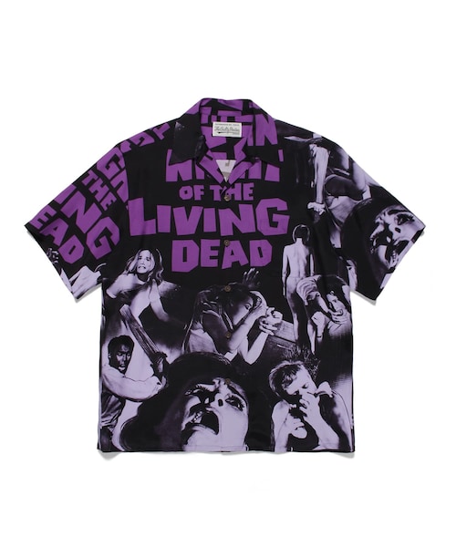 WACKO MARIA(ワコマリア)の「HAWAIIAN SHIRT S/S ( TYPE-1 )(シャツ/ブラウス・メンズ・RED/GRN/PPL・S/M/L/XL)」の4枚目の写真