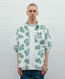 STUDIOUS 別注 FLOWER SHIRTS