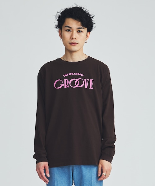 nonnative（ノンネイティブ）の「DWELLER L/S TEE THE STRANGEST GROOVE VW（Tシャツ/カットソー・メンズ・BLK/BRN・1/2）」の2枚目の写真