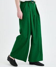 LiNoH（リノー）の「TW BELTED WIDE PANTS（その他パンツ）」 - WEAR