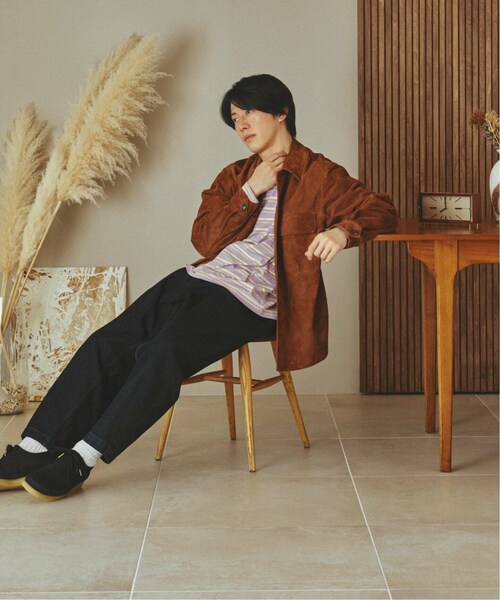 JOURNAL STANDARD relume(ジャーナルスタンダード レリューム)の「《予約》GOAT SUEDE CPO(ジャケット/アウター・キャメル A/(026)/M/在庫あり/L)」の2枚目の写真
