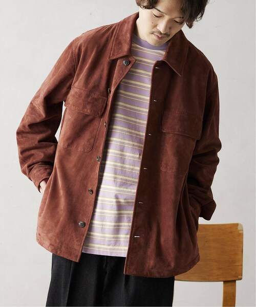 JOURNAL STANDARD relume(ジャーナルスタンダード レリューム)の「《予約》GOAT SUEDE CPO(ジャケット/アウター・キャメル A/(026)/M/在庫あり/L)」の3枚目の写真