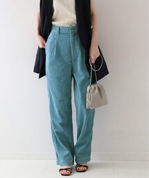 SLOBE IENA（スローブイエナ）の「《予約》6ウェルコールタックトラウザー（その他）」