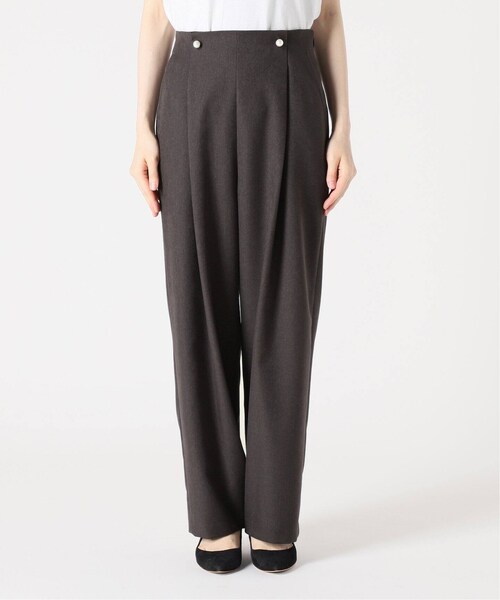 La TOTALITE（ラトータリテ）の「《予約》パールボタンタックワイド  