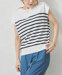 Chez toi | フレンチスリーブボートネックプルオーバー(カーディガン/ボレロ)