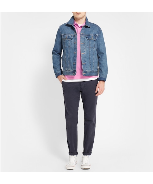 POLO RALPH LAUREN(ポロ ラルフ ローレン)の「Polo Ralph Lauren Cotton-Pique Polo Shirt(ポロシャツ・メンズ・Pink・M/S/L/XL/XXL)」の3枚目の写真