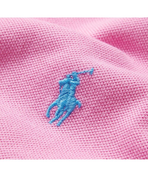 POLO RALPH LAUREN(ポロ ラルフ ローレン)の「Polo Ralph Lauren Cotton-Pique Polo Shirt(ポロシャツ・メンズ・Pink・M/S/L/XL/XXL)」の2枚目の写真