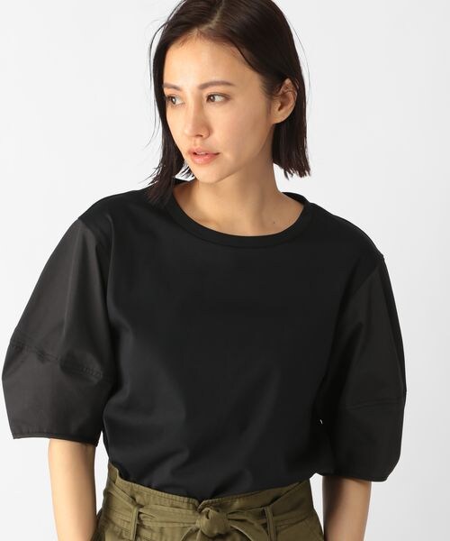 BARNYARDSTORM（バンヤードストーム）の「ランタンスリーブプルオーバー（トップス・レディース・ホワイト10/ブラック19・S(0)/M(1)）」の11枚目の写真