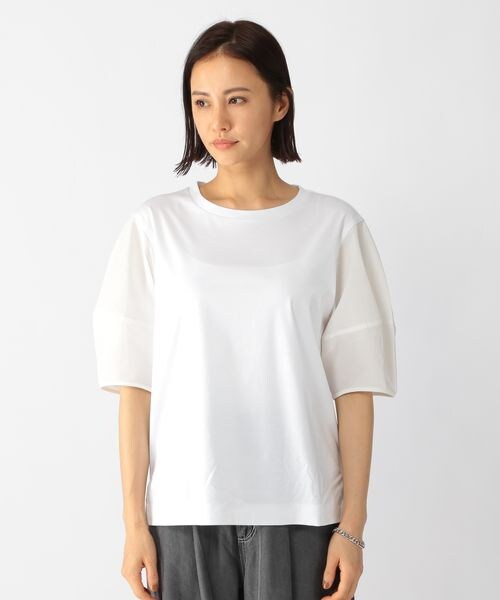 BARNYARDSTORM（バンヤードストーム）の「ランタンスリーブプルオーバー（トップス・レディース・ホワイト10/ブラック19・S(0)/M(1)）」の14枚目の写真