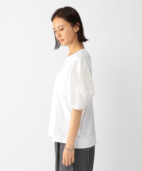 BARNYARDSTORM（バンヤードストーム）の「ランタンスリーブプルオーバー（トップス・レディース・ホワイト10/ブラック19・S(0)/M(1)）」の15枚目の写真