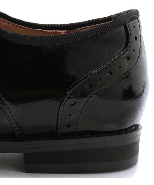PAGEBOY（ページボーイ）の「エナメルウィングチップシューズ（シューズ・レディース・グレー/ブラック・M/L）」の7枚目の写真