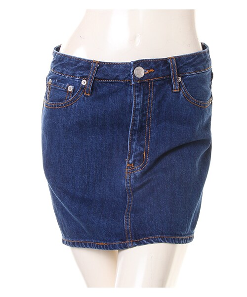 INGNI(イング)の「台形ミニ/スカート(スカート・レディース・オフホワイト/ブルー/インディゴ・M)」の11枚目の写真