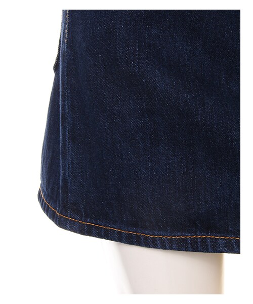 INGNI(イング)の「台形ミニ/スカート(スカート・レディース・オフホワイト/ブルー/インディゴ・M)」の7枚目の写真