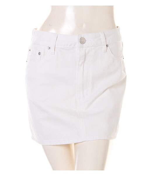 INGNI(イング)の「台形ミニ/スカート(スカート・レディース・オフホワイト/ブルー/インディゴ・M)」の10枚目の写真