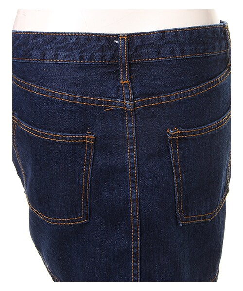 INGNI(イング)の「台形ミニ/スカート(スカート・レディース・オフホワイト/ブルー/インディゴ・M)」の3枚目の写真