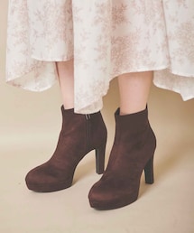 31 Sons de mode（トランテアン　ソン　ドゥ　モード）の「【予約】プラットフォームショートブーツ（シューズ）」