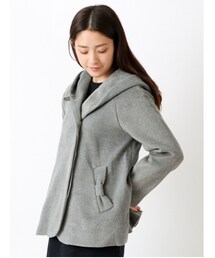 earth music&ecology | 【Special Price】T/Rシャギーフードコート(ジャケット/アウター)