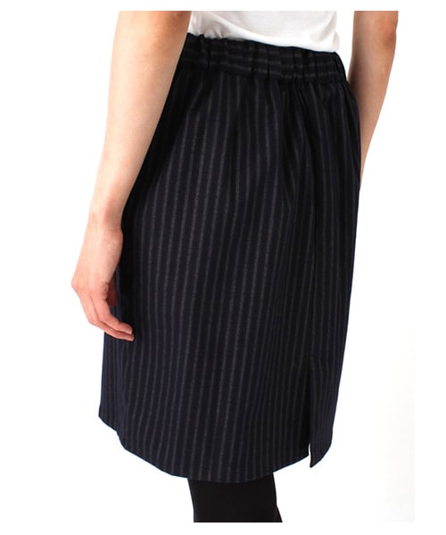 Green Parks fuuwa（グリーンパークスフーワ）の「【Special Price】・Nマルチストライプタイトスカート（スカート・レディース・レッド/グリーン/ネイビー・M/L）」の7枚目の写真