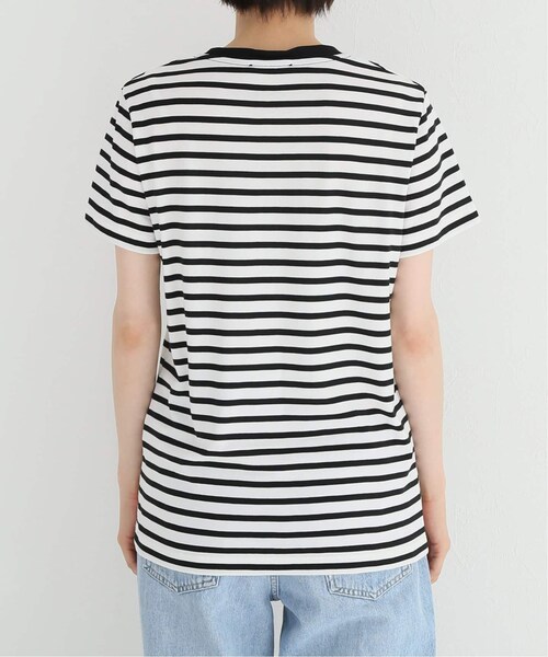 Deuxieme Classe (ドゥーズィエムクラス) ② 22070500813010 EVERYDAY I LIKE. Mariniere Tシャツ レディース ホワイト・ブラック FREE Deuxieme Classe (ドゥーズィエムクラス) ② 22070500813010 EVERYDAY
