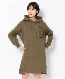 AVIREX（アヴィレックス）の「【AVIREX FLYER'S】フーディーパーカーワンピース/HOODIE PARKA ONEPIECE/AF（その他）」