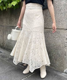 one after another NICE CLAUP | イレヘムバックレースSK(スカート)