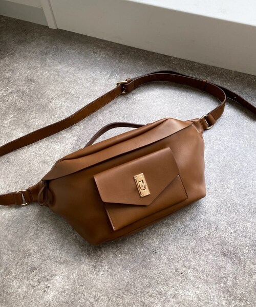 DouDou（ドゥドゥ）の「ボディーバッグ（トートバッグ・レディース・ブラック/ブラウン・F）」の2枚目の写真