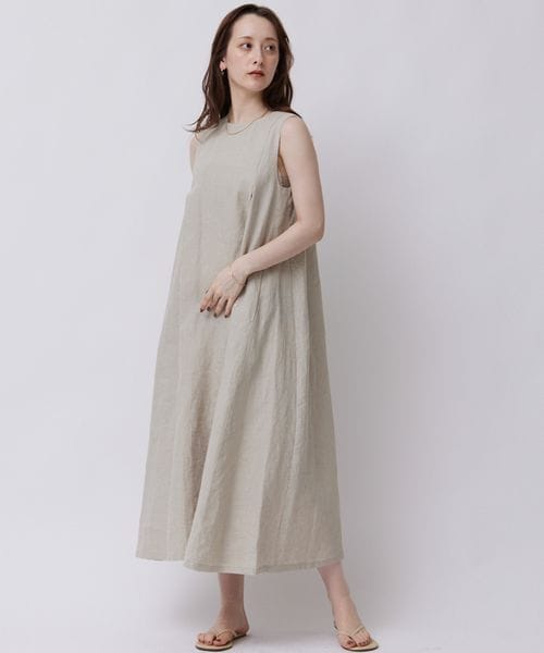 BABYLONE（バビロン）の「リネンサックワンピース（）」 - WEAR
