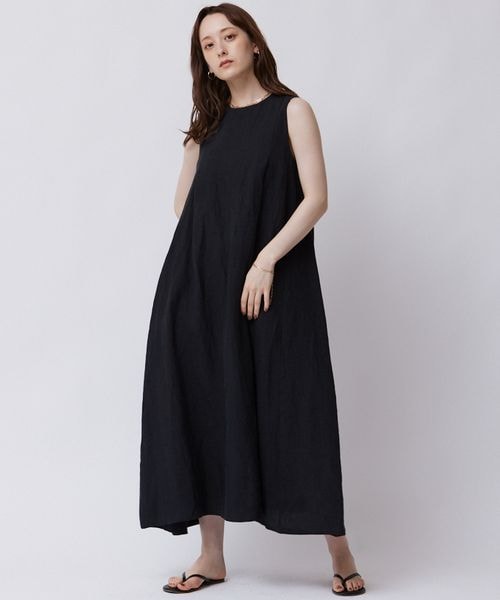 【美品】BABYLONE Indot サックワンピース 即完売！ BABYLONE Indot サックワンピース