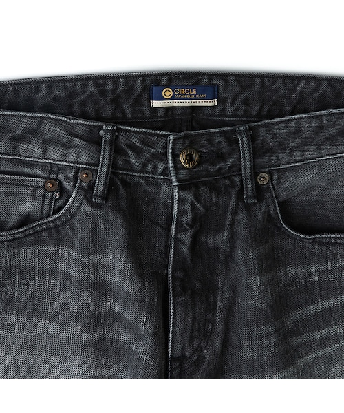 JAPAN BLUE JEANS（ジャパンブルージーンズ）の「J416AW Circle 14oz Black x Black Classic Straight Aging Wash（その他・Other・30/31/32/33/34/36）」の3枚目の写真