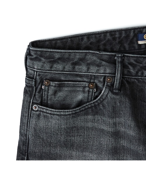 JAPAN BLUE JEANS（ジャパンブルージーンズ）の「J416AW Circle 14oz Black x Black Classic Straight Aging Wash（その他・Other・30/31/32/33/34/36）」の5枚目の写真