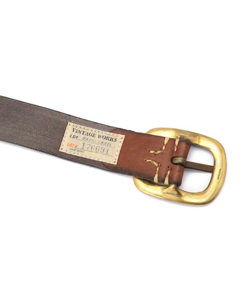 アヴィレックス × ヴィンテージワークス Wネーム ベルト AVX5710 缶付 アヴィレックス × ヴィンテージワークス Wネーム ベルト AVX5710 缶付