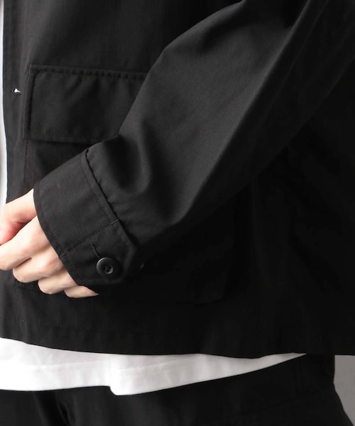 AVIREX（アヴィレックス）の「【MILITARY GARMENTS】バギー フィット B.D.U. ジャケット/BAGGY FIT B.D.U. JACKET（ジャケット/アウター・ブラック/ベージュ/オリーブ・1/2/3）」の9枚目の写真