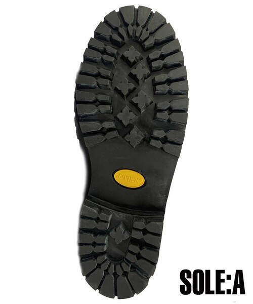 AVIREX（アヴィレックス）の「バイカー ブーツ ヤマト/BIKER BOOTS AV2100 YAMATO（シューズ・ブラック/ダークブラウン/ワイン/ライトレッド/ロイヤル・22/23/24）」の7枚目の写真